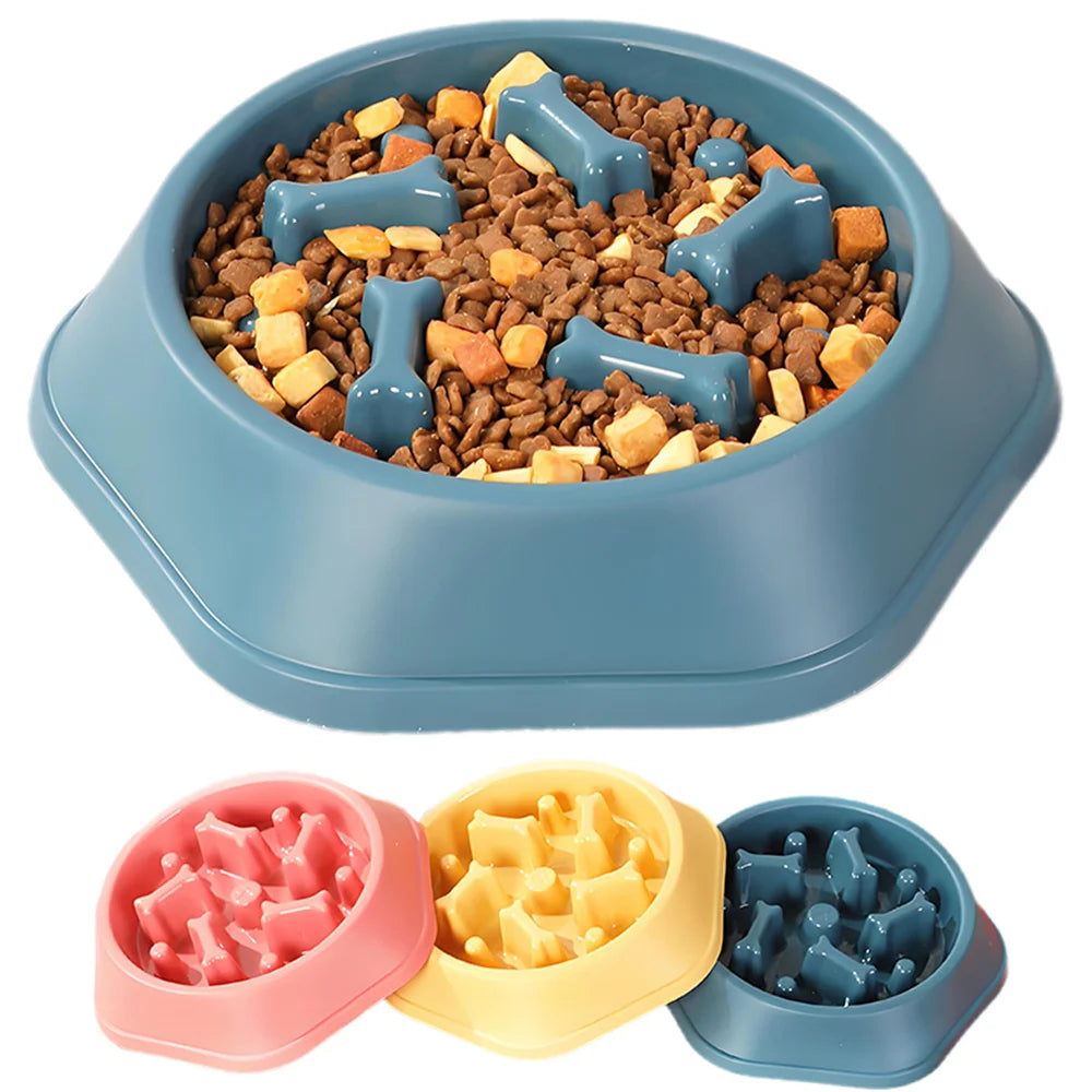 Anti-choking Slow Feeding Dog Bowl