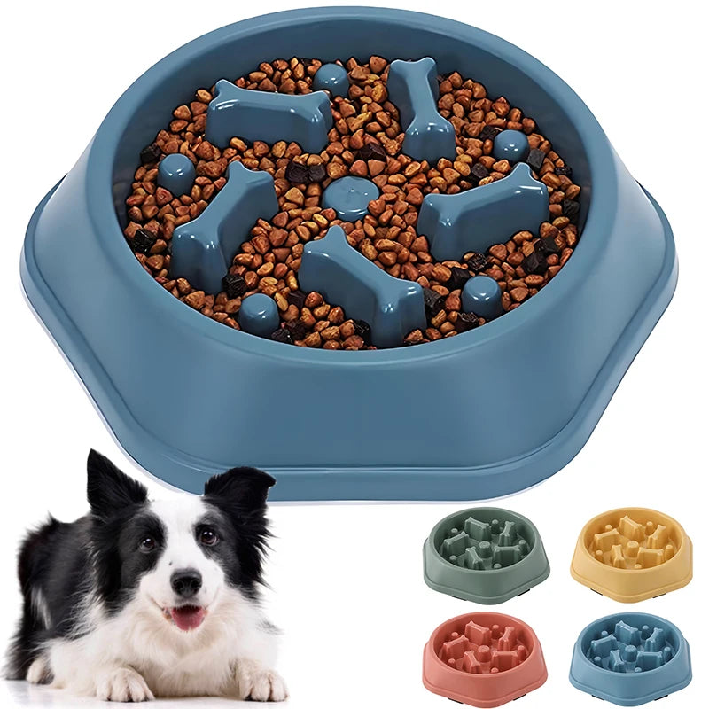 Anti-choking Slow Feeding Dog Bowl